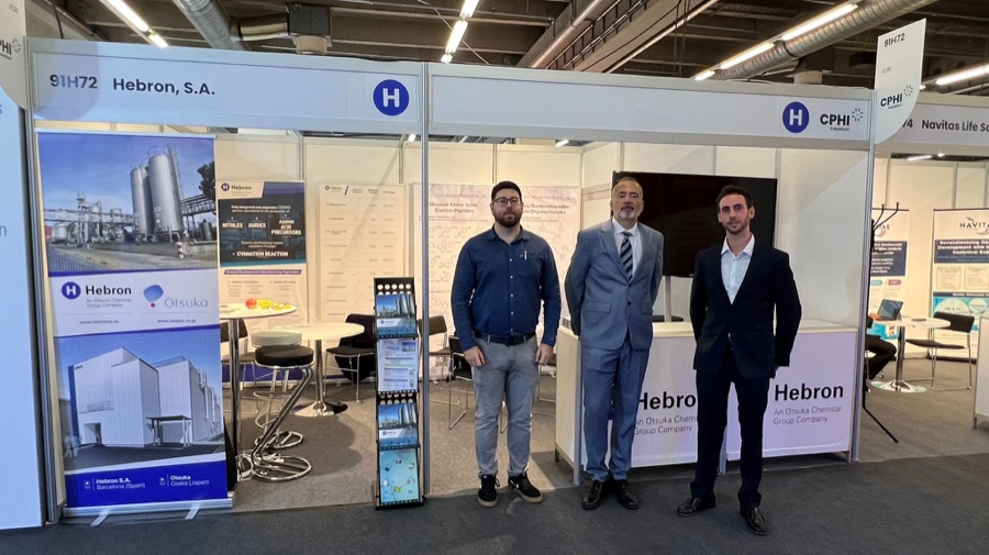 Exhibimos por primera vez en la CPHI WW 2022 en Frankfurt