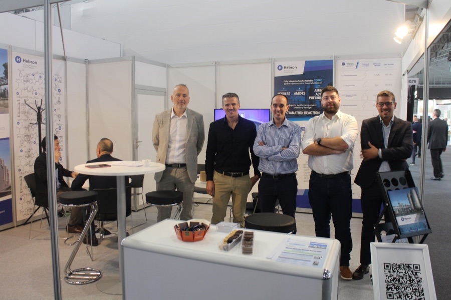 Hebron ha vuelto a participar en CPHI WW (en la edición de 2023, en Barcelona)